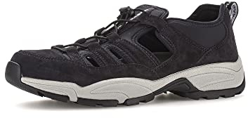 Pius Gabor Herren Sneaker Low,Halbschuhe,Wechselfußbett,zertifiziertes Leder,straßenschuhe,Strassenschuhe,Sportschuhe,Midnight,40 EU / 6.5 UK