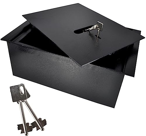 ALSTEN TECH Bodentresor Möbeltresor 35,6 x 26,5 x 14,2 cm Masse: 12 kg Geldtresor für Zuhause Büro und für das Geschäft diskrete Aufbewahrung und Optimaler Schutz für Ihre Wertgegenstände