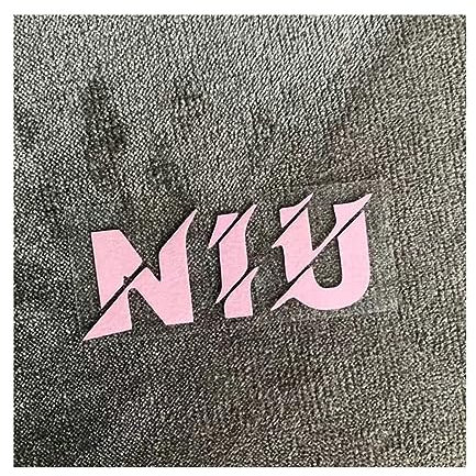 WITTSY Elektrischer Aufkleber-Riss für NIU, modifizierter Farbwechsel, Motorradhelm, Farblaser, Coole kreative Aufkleber-Dekoration (Farbe : Pink)