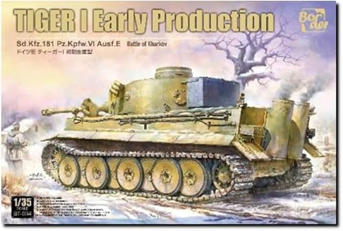 Border Model BT-034 Tiger I Early Production Battle of Kharkov Maßstab 1:35 Modellbau Plastikbausatz