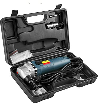 Elektro Knabber 380W/625W Blech Knabber Scherstärke 1,8/4mm for Stahl Kunststoff Kupfer Glas Metall Einfache Bedienung für Anfänger und Profis (Color : 380W, Size : One Color)
