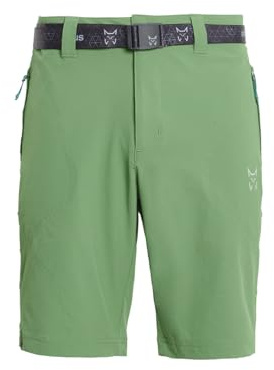 Pantalón corto elástico de hombre C: VERDE T: XXL