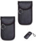 YANINEE 2 Stück Schlüsseltasche Keyless Go Schutz, RFID Blocker Autoschlüssel Hülle 13 X 8 CM