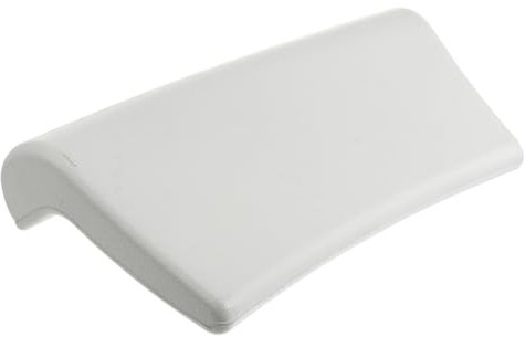BIUDECO 1Stk Badekissen Gel-Kissen Badematte für Wanne Lippenbalsam-Tuben Wannenkissen für die Badewanne Dusche Bettkissen Badezimmerversorgung PU-Kissen Duschkissen Polyurethan Weiß