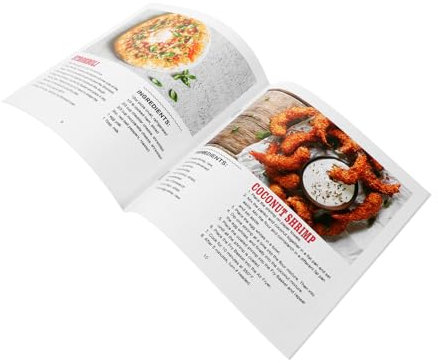 FUNOMOCYA Air Fryer Accessories Recipe Book: The Air Fryer Cookbook for English Speakers