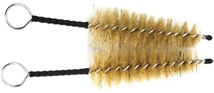 ibasenice 2 Stück Flötenmundstück Reinigungsbürsten Saxophon Und Piccolo Reinigungswerkzeug Braun Effektiv Tragbar Für Flöteninstrumente