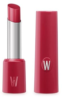 WYCON Cosmetics HYDRASHEER GLOSSY LIPSTICK Rossetto Glossato, Formula Morbida e Confortevole, Effetto Wet Lips - 22 SCARLET