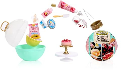 MGA Miniverse Make It Mini from Scratch Serie 2 - Mini Sammlerstücke, Geheimnisvolle Blindverpackung, Miniatur, Basteln, Nachgebildete Lebensmittel, Lufttrocknend, Nicht ESSBAR, Sammler & Kinder ab 8