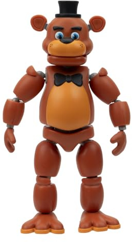 Five Nights at Freddy’s - FNF0074-15 cm große Endo-Sammlerfigur: Skelett mit Classic Freddy und Grusel Freddy Kostümteilen, Gelenkfigur