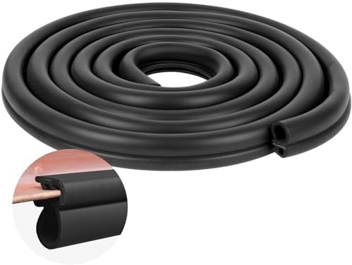 Flintronic Garagentor Dichtung 3M, Dichtungsband, Gummidichtungsstreifen, für Boden, Wetterfeste, Universal Dichtung