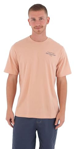 Hurley Herren T-Shirt Short Sleeve Men - Printing Press Biriri T-Shirt