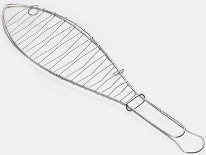 Ferraboli - GRATICOLA 1 pesce 30x9 acciaio cromato alimenti art.603