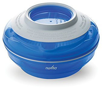 Nuvita 1465 Pappafacile 4-in-1 Set Pappa Multi-Uso, Azzurro