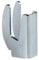 OEM SYSTEMS Ganci LB1 per montanti scaffalature a gancio Art. 08G200/20 Conf. 20 Pz