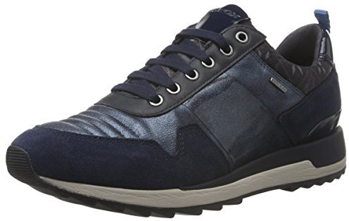 Geox Damen D Aneko B ABX A D643FA022BN Sneaker, Blau (Navy/Octanec4460)