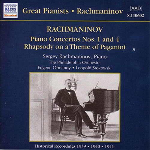 RACHMANINOV: Piano Concertos Nos. 1 and 4