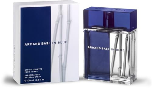 Armand Basi | In Blue Eau de Toilette, Profumo Uomo Spray, Famiglia Olfattiva Legnosa, Speziata, 100 ml