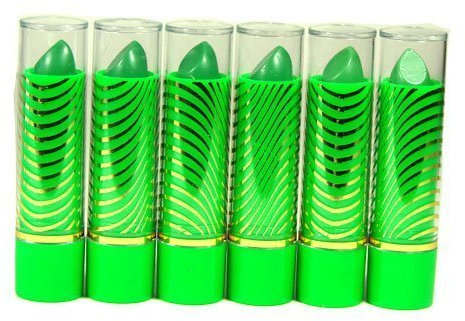 Aloe Vera Color Change Mood Lipstick Assorted Lipsticks 6 Stück Green By 2Nd Love