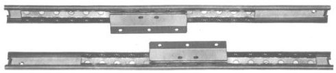 Coppia guida per tavolo allungabile art. 1530 da 71 cm