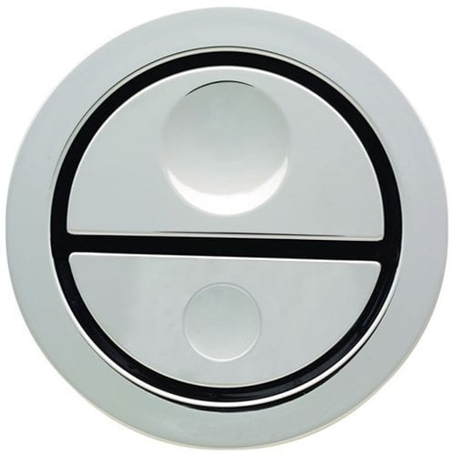 Geberit Pneumatic Dual Flush Chrome Toilet Push Button for AP109 Cisterns 241.413.21.1, Multi-Colour