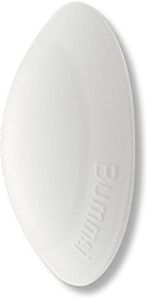 Burg Wächter TPF 2050 Duo-Tope para Puerta (Autoadhesivo, plástico, 4 Unidades), Color Blanco