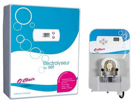 Pack électrolyseur + régulateur ph o'clair s120