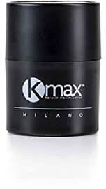 Kmax Haarpuder aus Keratin haare 5 g, Professionelles volumen puder haare mit sofortiger verdichtung, ansatzpuder zur Abdeckung von Kahlstellen – Schwarz