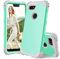 HiCASE Pro Case for Google Pixel 3XL, 3 in 1 Rugged Shockproof Full Protective Case Hybrid Hard PC Soft Silicone Heavy Duty Bumper Full-Body Phone Cover for Google Pixel 3XL