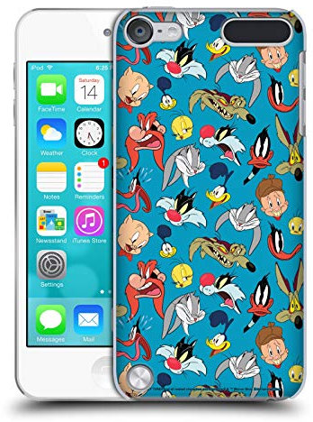 Head Case Designs Offizielle Looney Tunes Kopfbilder Muster Harte Rueckseiten Handyhülle Hülle Huelle kompatibel mit Apple iPod Touch 5G 5th Gen