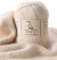 TEHETE 100% Cashmere Yarn for Knitting and Crochet, 3 ply, 50g, 250m, Soft and Luxurious -Beige