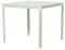 resol GARBAR Alegria Mesa Cuadrada Interior, Exterior 70x70 | jardín, terraza, balcón, Salon, Cocina, Comedor | diseño, Ligero, Multiusos | 2-4 Personas | Blanco