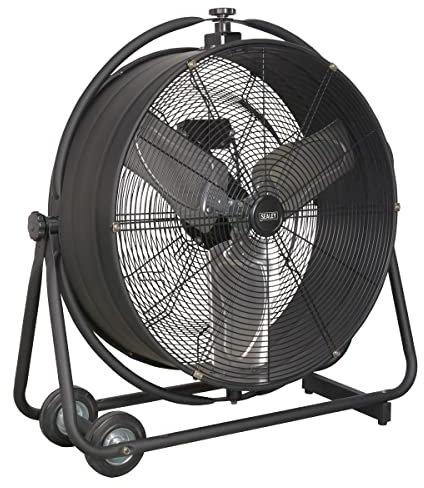 Industrial High Velocity Orbital Drum Fan 24 230V