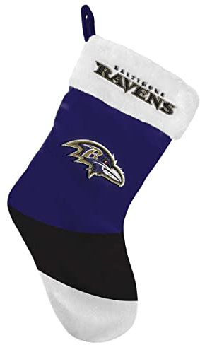 FOCO Baltimore Ravens NFL 2021 Colorblock Stocking - Stück