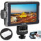 VILTROX DC-550 PRO Monitor Video Touchscreen da 5,5'' per Fotocamera, 1200nits Full HD 1920x1080, HDMI 4K In/Out, con Batteria, LUT 3D, Paraluce e Controllo Touch/Rotella