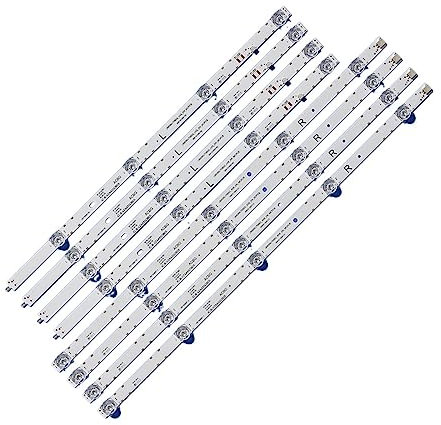 WAHRE Tira de LED Apta for Samsung TV de 55 Pulgadas UN55NU7095G UN55NU7095G_4X9_2W_MCPCB 14MM_V0 E47