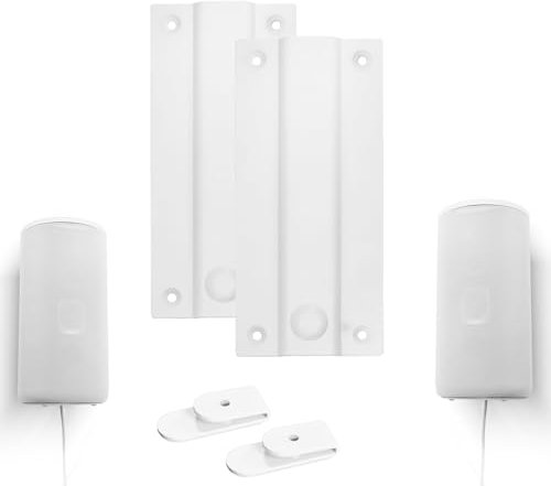 YipuVR 2 PCS Speaker Wall Mount for Sony HT-A9, Sturdy Metal Compatible with Sony HT-A9 Home Theater Speaker, Durable Wall Mount Bracket