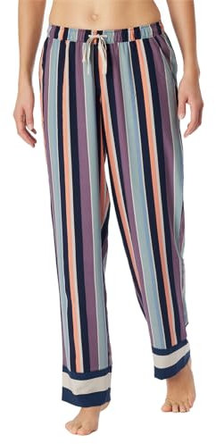 Schiesser Damen Schlafhose lang Webhose-Mix + Relax Pyjamaunterteil, Multicolor 2_182054, 44