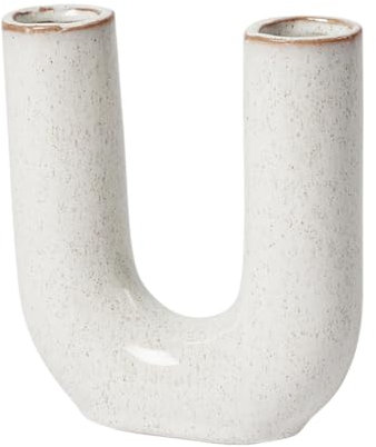 broste Copenhagen Hector Vase U Rainy Day Grey 4,5x14,5x16cm