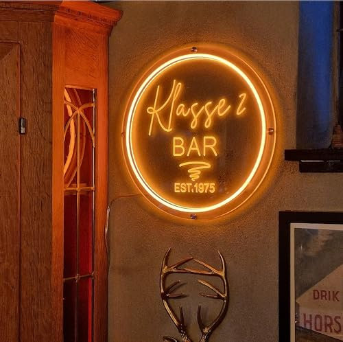 Personalisiertes Bar-LED-Neonschild, personalisiertes Bar-Neonlicht, Bar-Lichtschild, individuelle LED-Bar-Neonschilder, Heimbier-Geschenk für Trinker