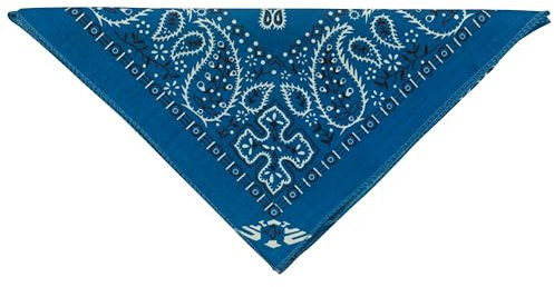 fashionchimp Bandana aus 100% Baumwolle, Premium-Qualität, Nicki-Halstuch für Damen und Herren, 50x50cm (Türkis) BAN160