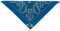 fashionchimp Bandana aus 100% Baumwolle, Premium-Qualität, Nicki-Halstuch für Damen und Herren, 50x50cm (Türkis) BAN160