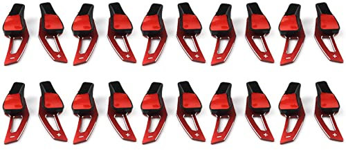Hundnsney 20 palette di cambio volante per Golf 6 Mk5 Mk6 R20 R36 Cc Shifter Extension (rosso)