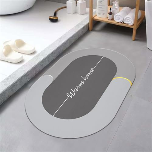 Badezimmerteppich, Teppich, Badematte, Fussmatte, Badteppich Badvorleger Rutschfest Waschbar, Carpet, Badematte Rutschfest, Teppich Feiertag, Duschvorleger, Teppich Badezimmer, Bathroom Mat 120x180cm