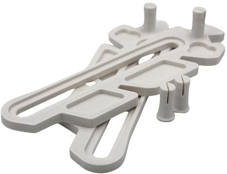 LADSPRINT® Kippscheren Set passend für Kellerfenster MEA Mealon 41A 290 41A 291 | Inkl. 2 Ersatzpins | Hochwertiges PETG | Robust und langlebig | Made in Germany