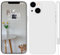 HGH für iPhone 13 Hülle mit Microfiber,Handyhülle für iPhone 13 Kratzfeste Silikon Ultra Dünn Kameraschutz Bumper Cover Case für iPhone 13 6.1 Weiß