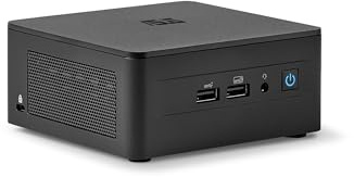 ASUS NUC 13 Pro Tall Barebone con Intel Core i7-1360P di 13a generazione, fino a 64 GB di RAM DDR4, design a triplo storage, Thunderbolt™ 4, Wi-Fi 6E e Bluetooth 5.3, con supporto VESA incluso