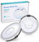 Lictin 2 Conchas Protectoras Pezones-Colector de leche para lactancia materna (60ML),Sin BPA,hechos de silicona suave,Con orificios de ventilación,conchas de lactancia reutilizable(Nueva versión)