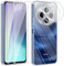 Coque pour Xiaomi Redmi 14C 4G/ Redmi A4 5G/Poco C75 avec 2 Pièces Verre Trempé Protection Écran + 2 Protections pour caméras, Anti-Rayures, Anti-Dérapante, Etui de Transparent TPU Protection