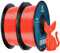 GEEETECH PLA Filament neue Rot, 2x1kg Spule für 3d Drucker