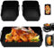 Air Fryer Liner Silicone 10L 5L Air Fryer Liners Foldable 3 PCS Air Fryer Accessories Silicone Air Fryer Liner Repeatable Silicone Liners Compatible with Ninja AF500 Air Fryer